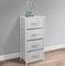 Sorbus Dresser with 4 Drawers - Bedside Furniture & Night Stand End Table Dresser with Steel Frame, Wood Top, Easy Pull Fabric Bins for Home, Bedroom Accessories, Office & Dorm